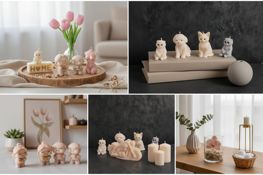 DIY – jak stylizować świece w domu? Inspiracje aranżacyjne