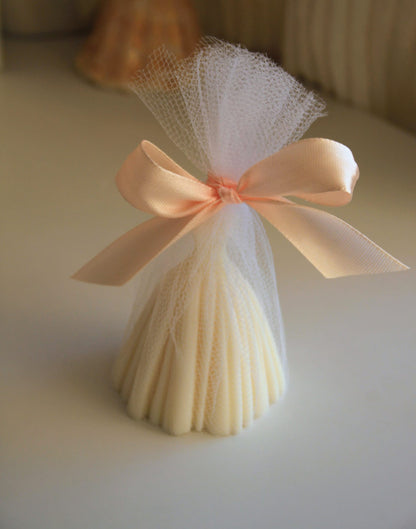 Świeca suknia balowa — widok z boku | Candle by Ann