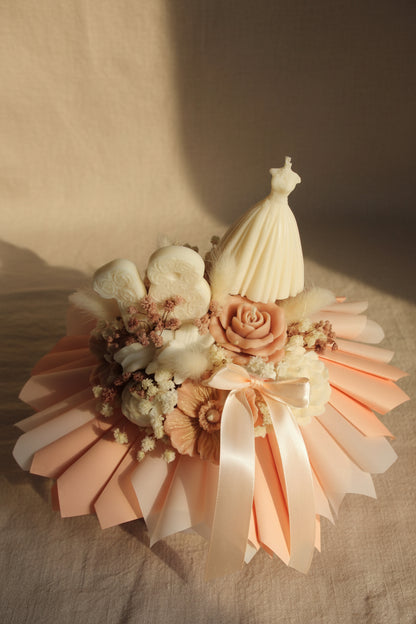 Świeca flower box na 18 urodziny — wyjątkowy prezent | Candle by Ann