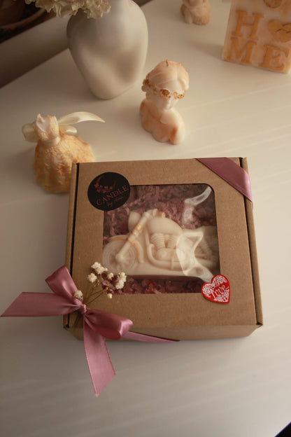 Świeca sojowa motor duży — wyjątkowy prezent dla niego | Candle by Ann