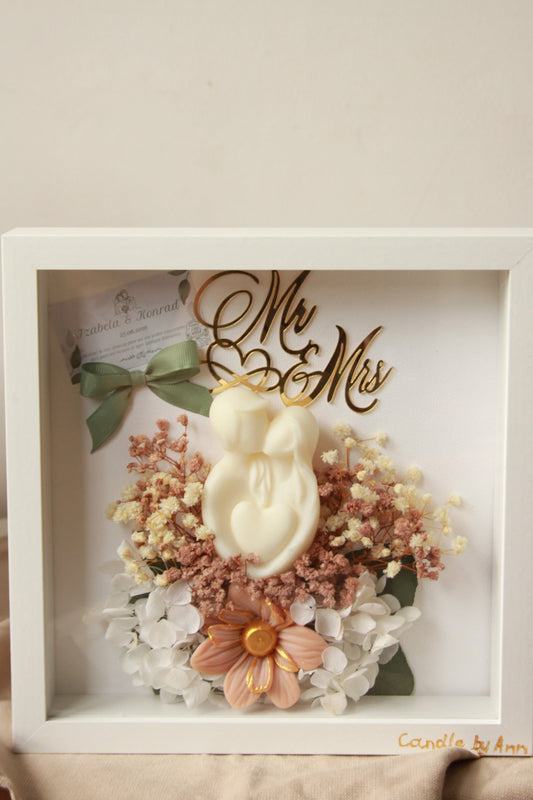 Mr & Mrs – Ramka Podziękowanie Ślubne