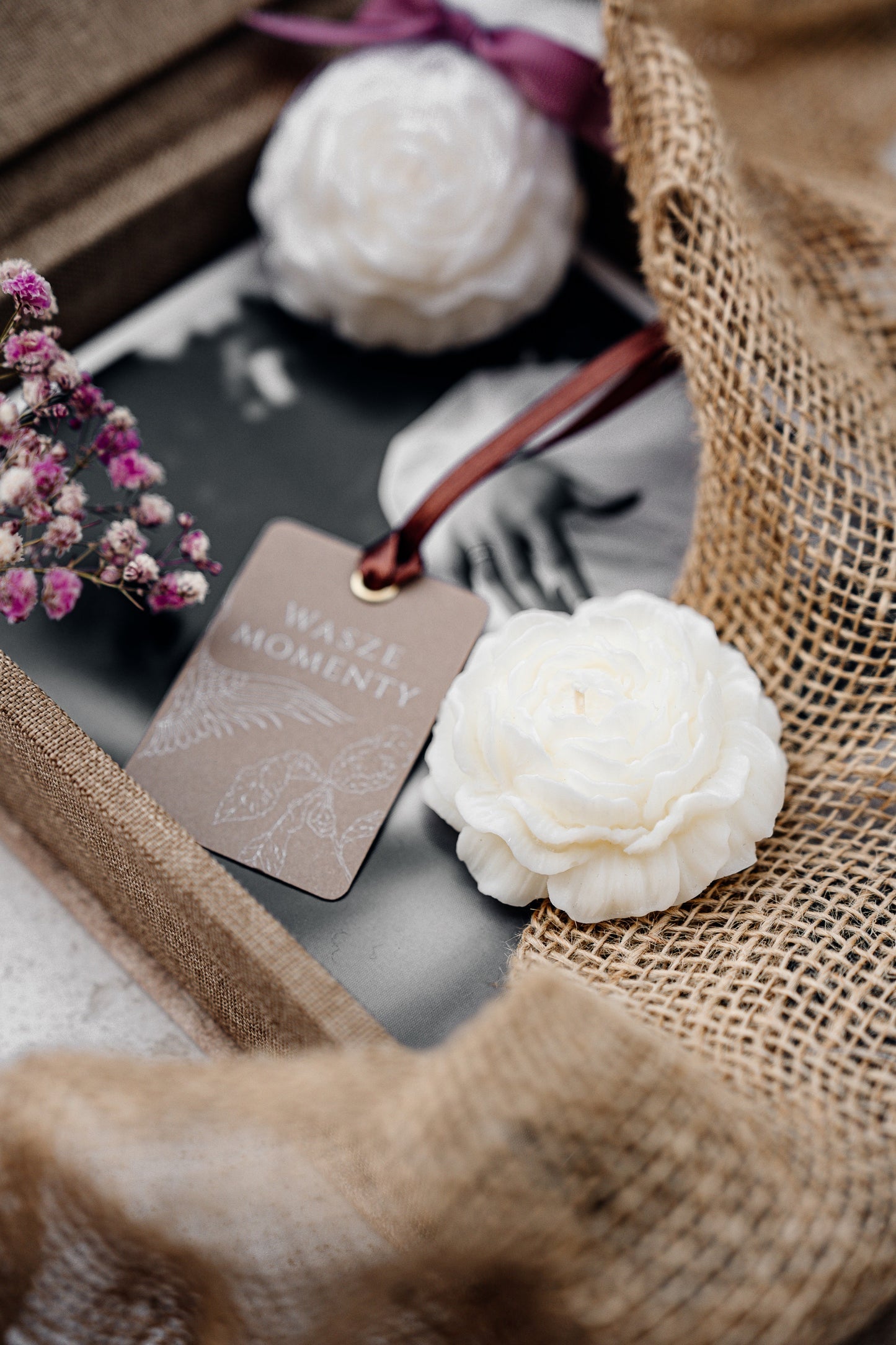 Peony Moment – Upominek Ślubny